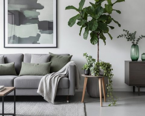 Grijs en groen combineren in je interieur: zo doe je dat stijlvol