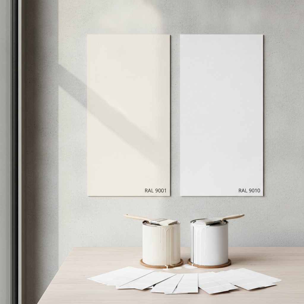 RAL 9010 of 9001: De verschillen en de beste keuze voor je interieur