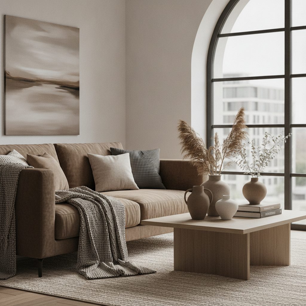 Urban taupe combineren in je interieur: zo doe je dat stijlvol