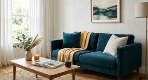 Petrol blauw combineren in je interieur: zo breng je sfeer en balans